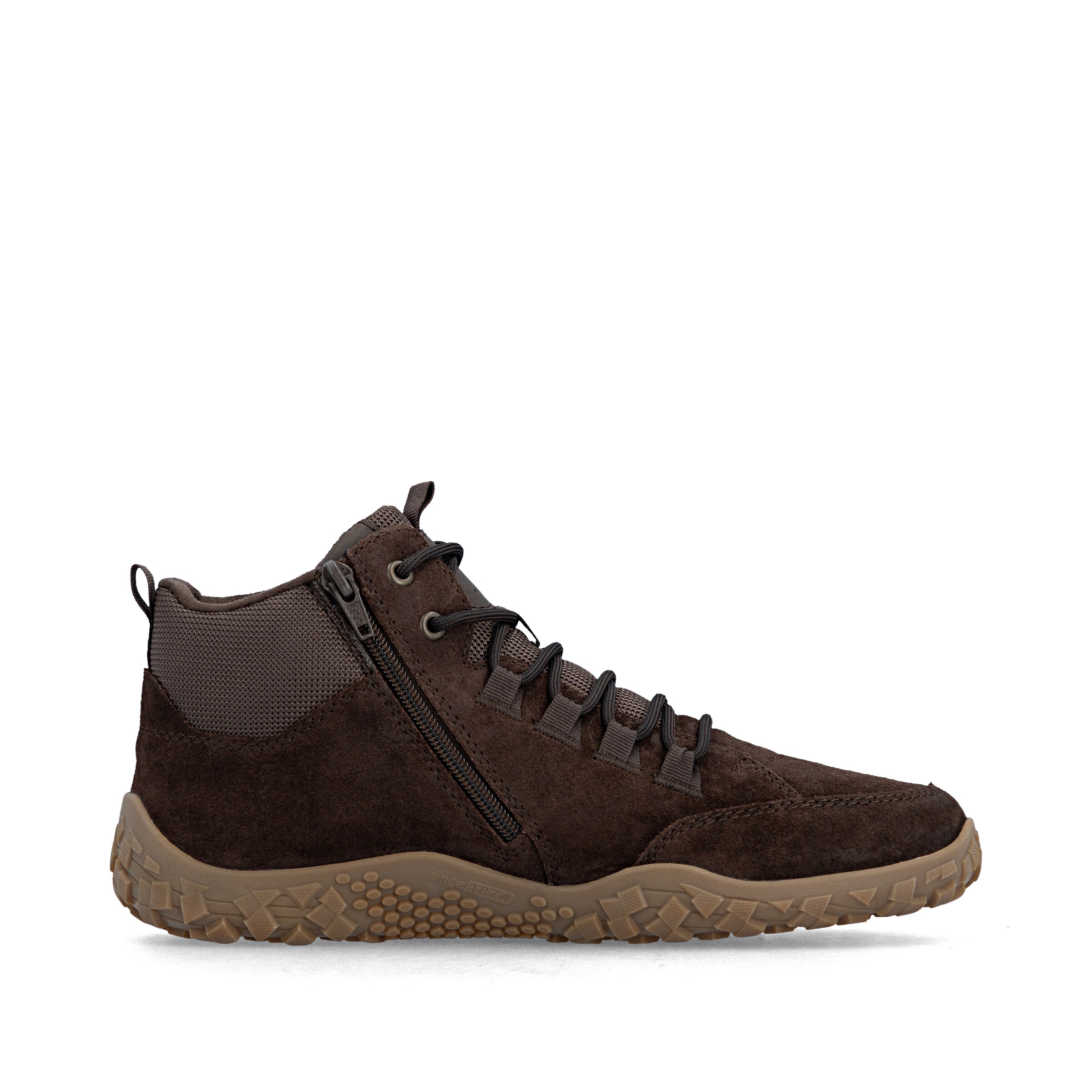 Bottes à lacets Rieker en marron