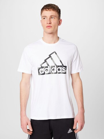 ADIDAS SPORTSWEAR Funkční tričko 'Future Icons Graphic' – bílá: přední strana
