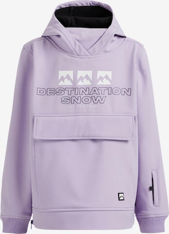 WE Fashion Between-season jacket in Purple: front