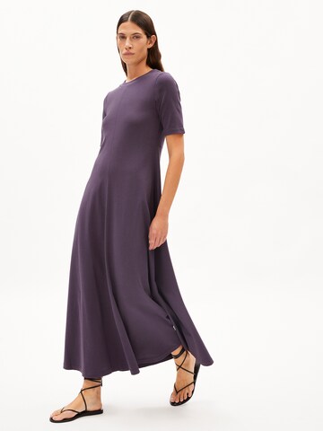ARMEDANGELS Jurk ' LUANAA LITAA ' in Blauw: voorkant