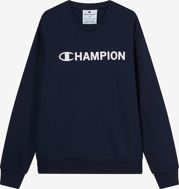 Sweat-shirt Champion Authentic Athletic Apparel en bleu : devant