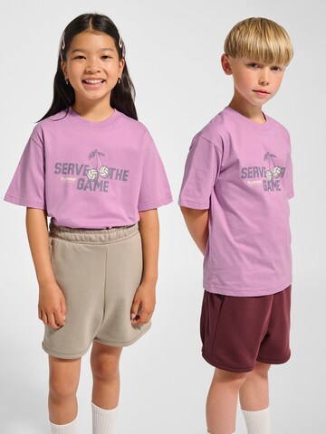 Hummel Shirt in Purple: front