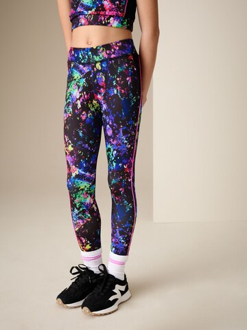 Next Skinny Leggings in Black: front