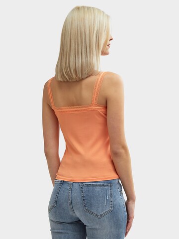 Influencer Top in Orange