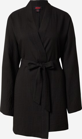 Misspap Beach Dress in Black: front