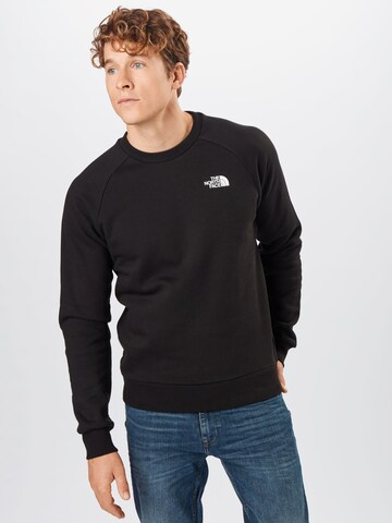 THE NORTH FACE Sweatshirt 'REDBOX' i svart: framsida