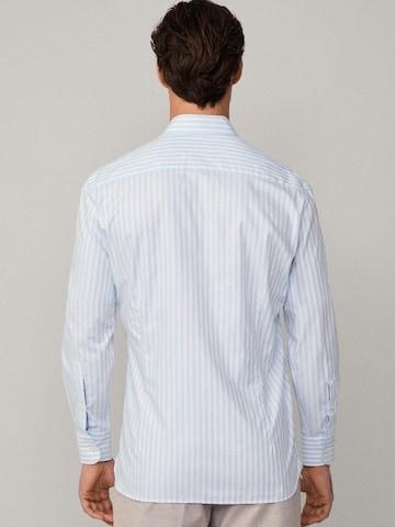 Hackett London Slim Fit Hemd in Blau