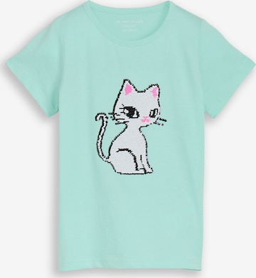 TOM TAILOR Shirt in Green: front