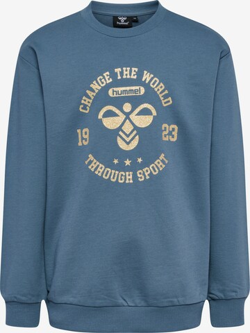 Hummel Sweatshirt in Blue: front