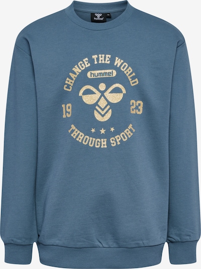 Hummel Sweatshirt in beige / taubenblau, Produktansicht