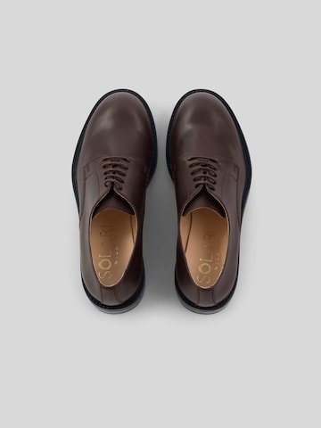 Solari Milano Schnürschuh 'Derby' in Braun