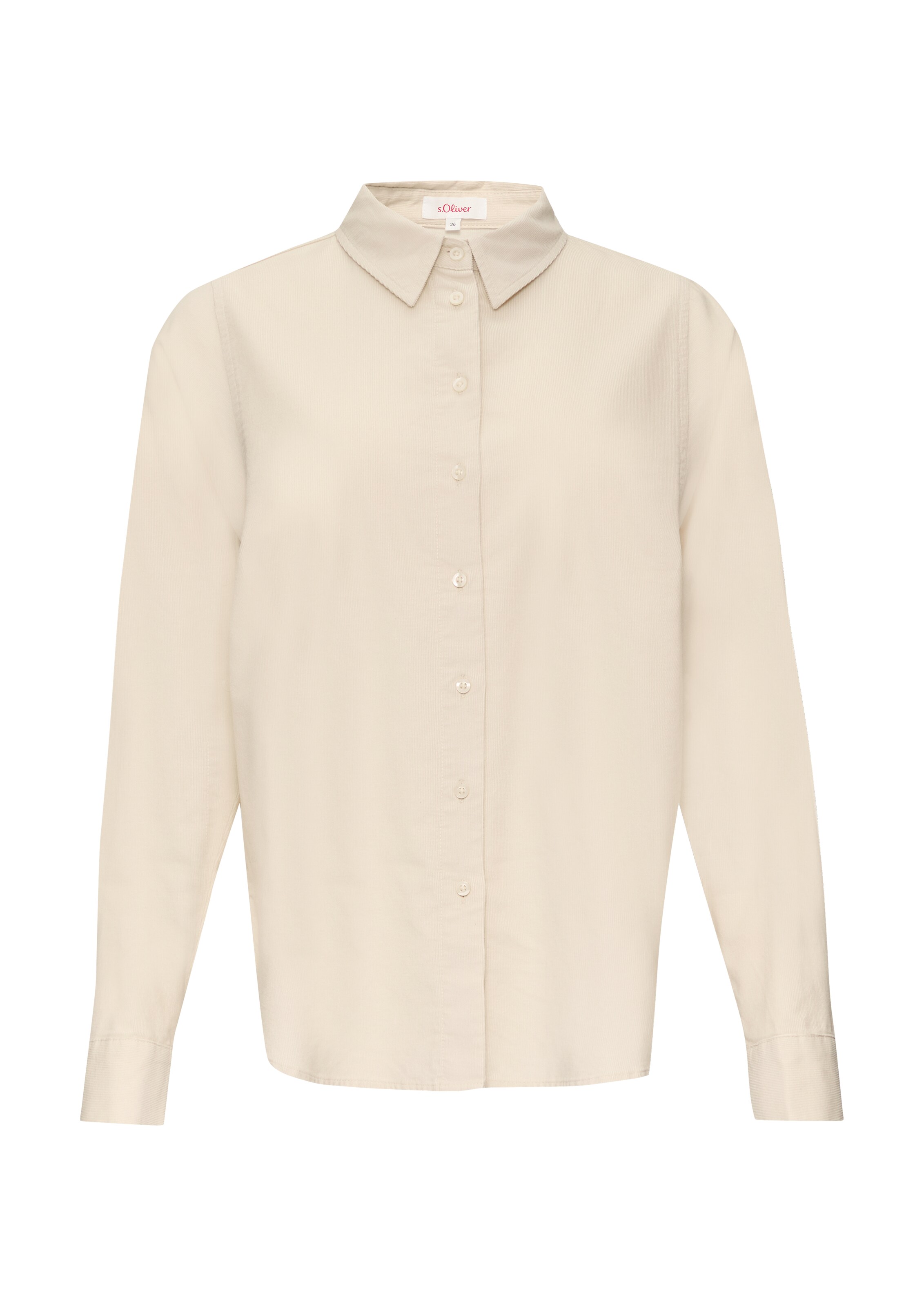 s.Oliver Blouse in Beige: voorkant