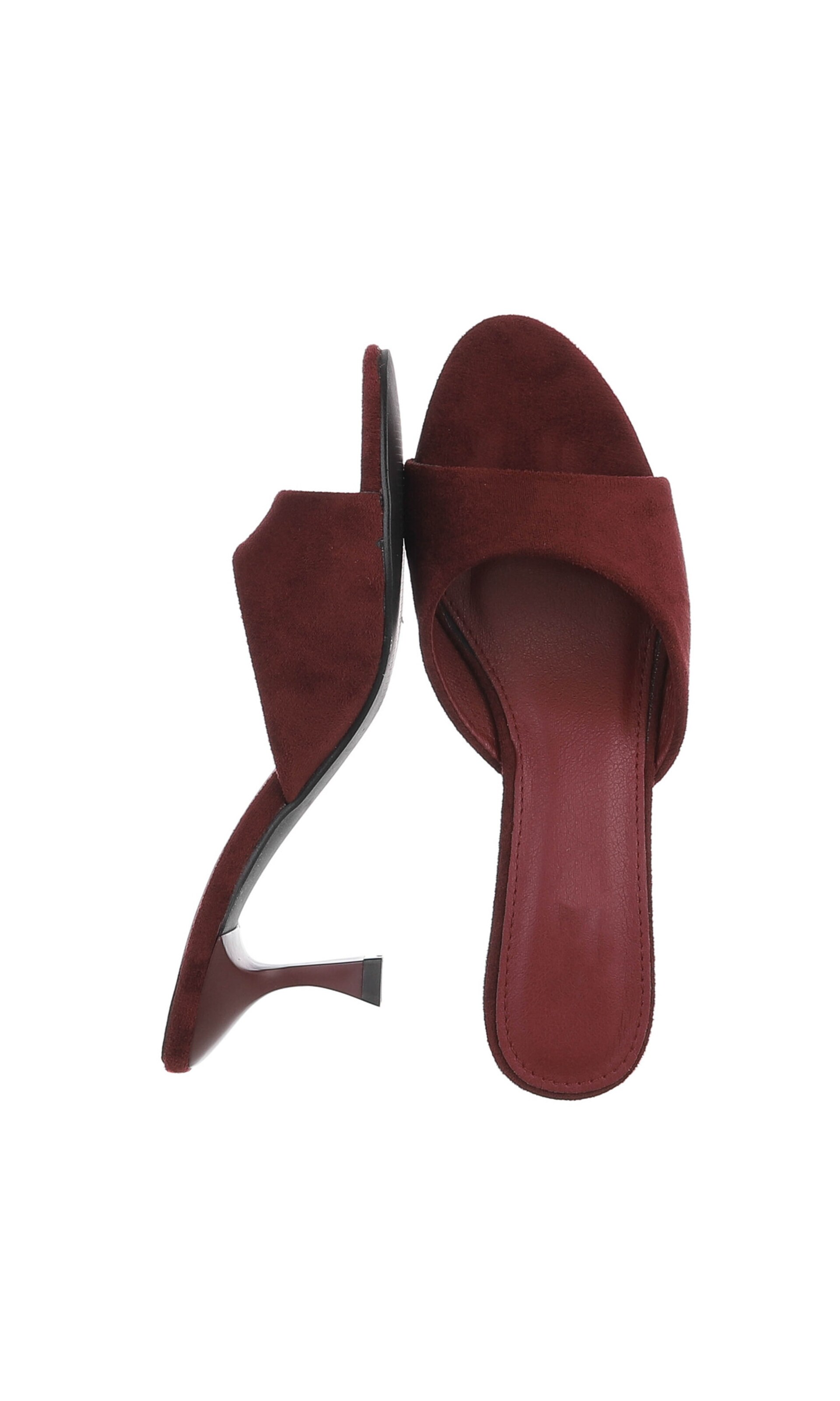 Ital-Design Pantolette in Rot