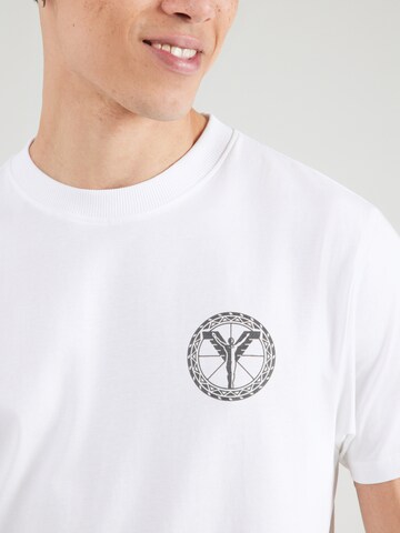 T-Shirt Carlo Colucci en blanc