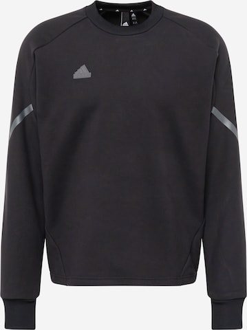 Felpa sportiva di ADIDAS SPORTSWEAR in nero: frontale