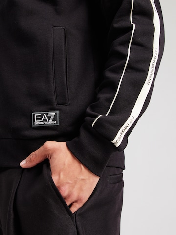 EA7 Emporio Armani Sweatvest in Zwart