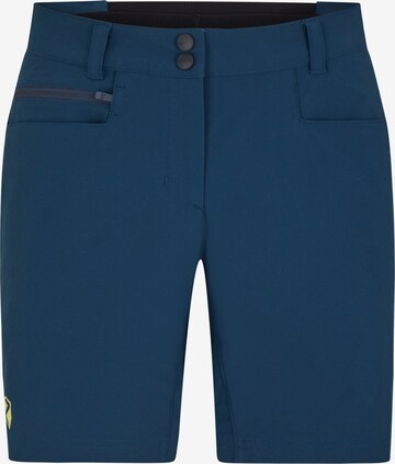 ZIENER Slim fit Workout Pants 'NEJA ' in Blue: front