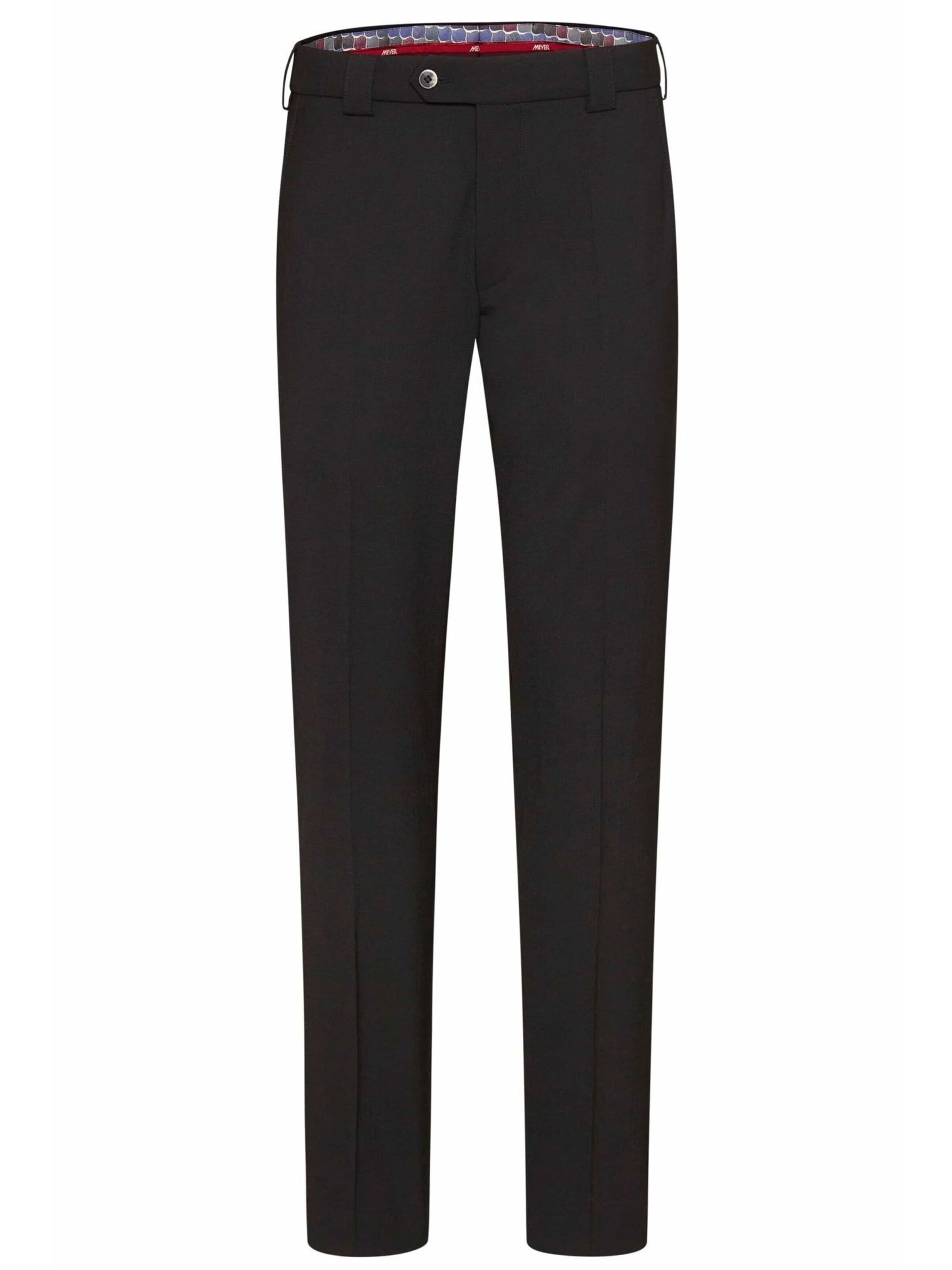 Pantalon 'Roma' MEYER en noir : devant