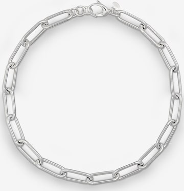 Quinn Necklace in Silver: front