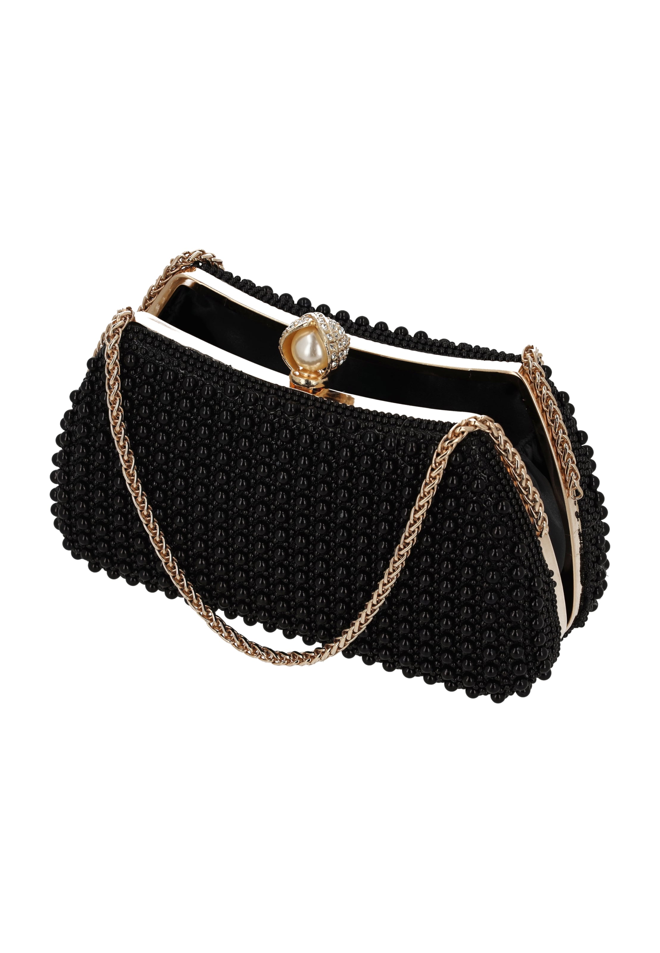 usha BLACK LABEL Clutch in Zwart