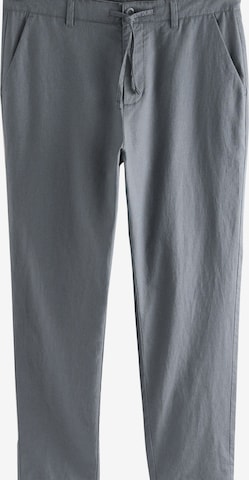 Nextregular Chino hlače - siva boja: prednji dio