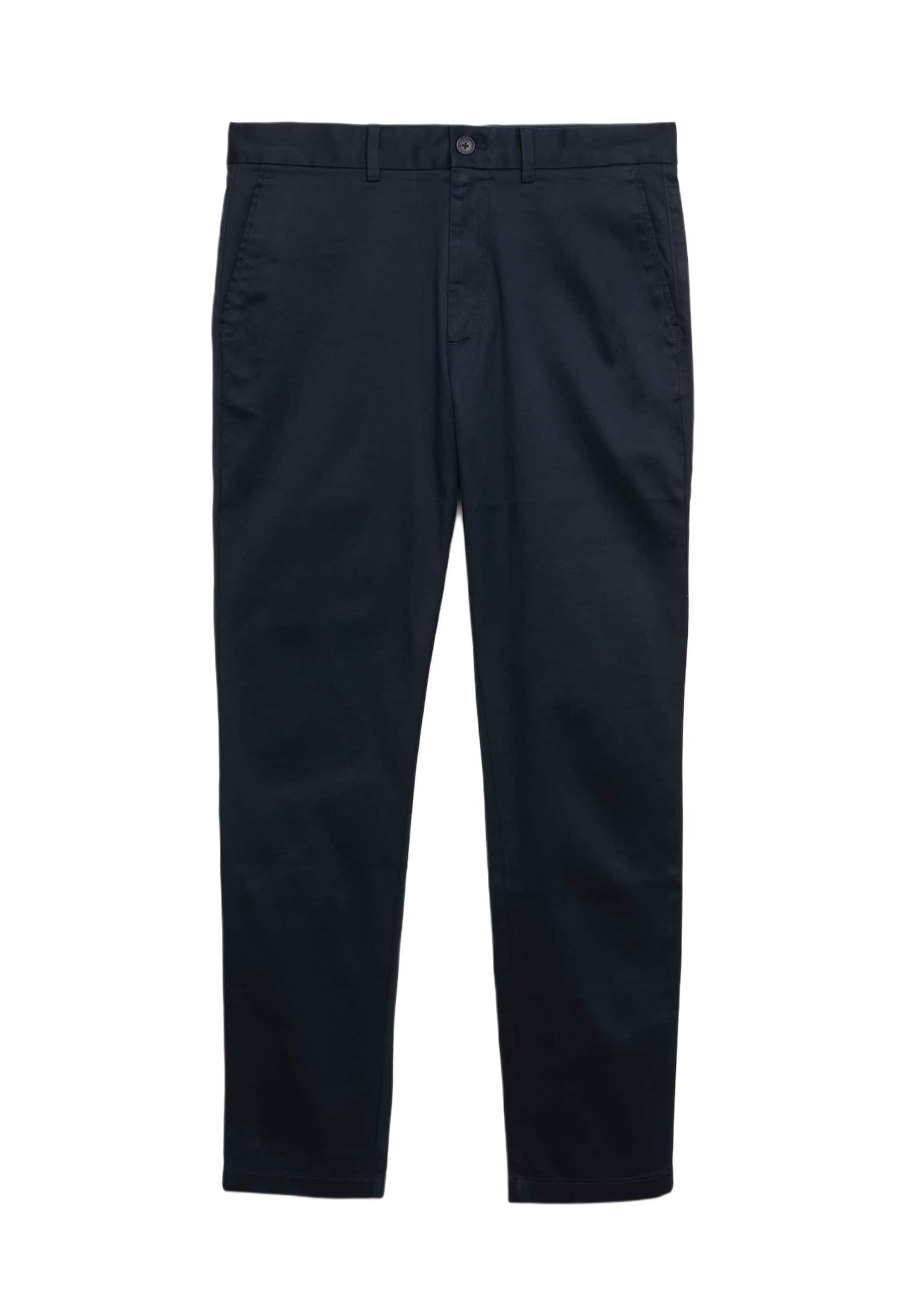 Marks & Spencer Slimfit Chino in Blauw: voorkant