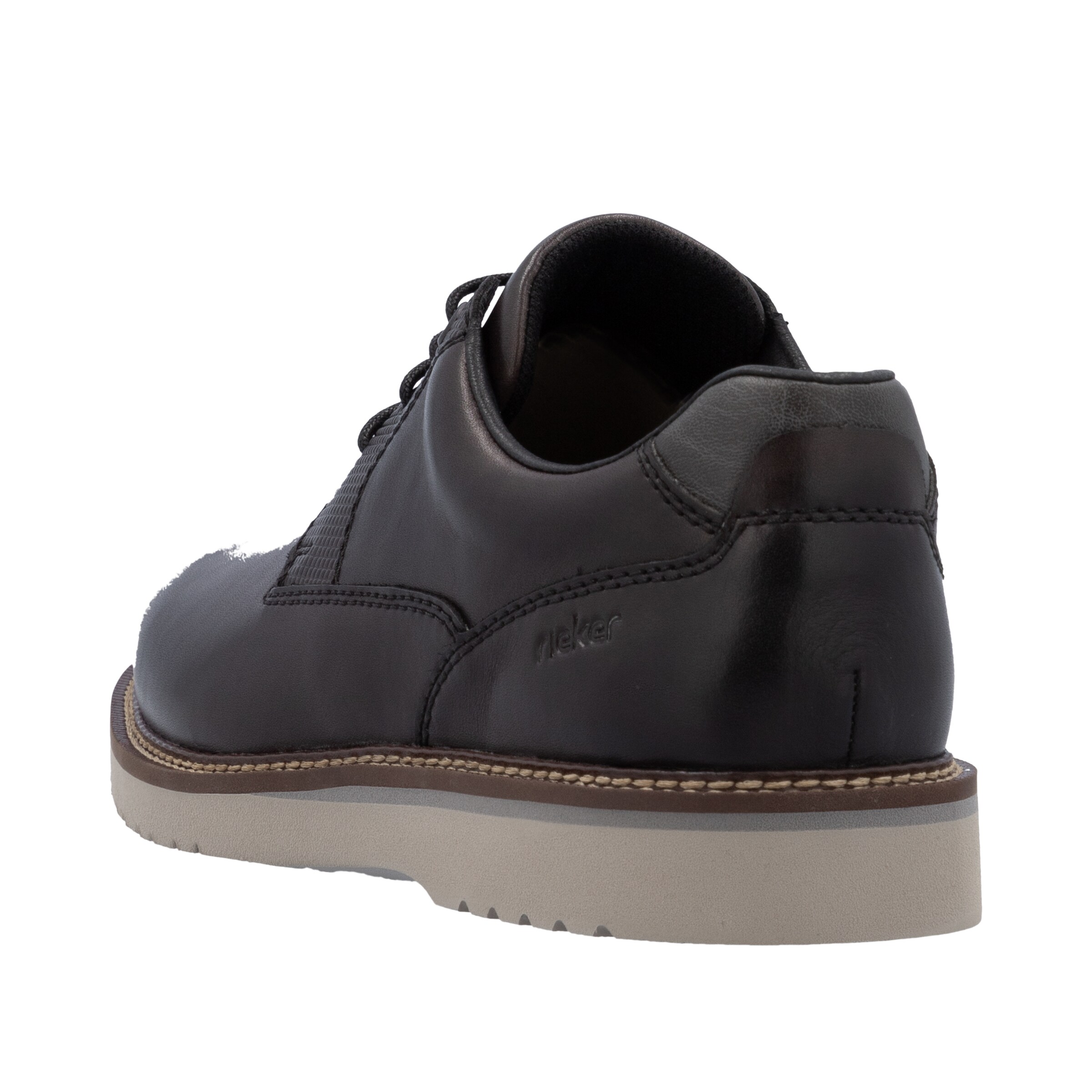 Rieker Lace-Up Shoes in Grey