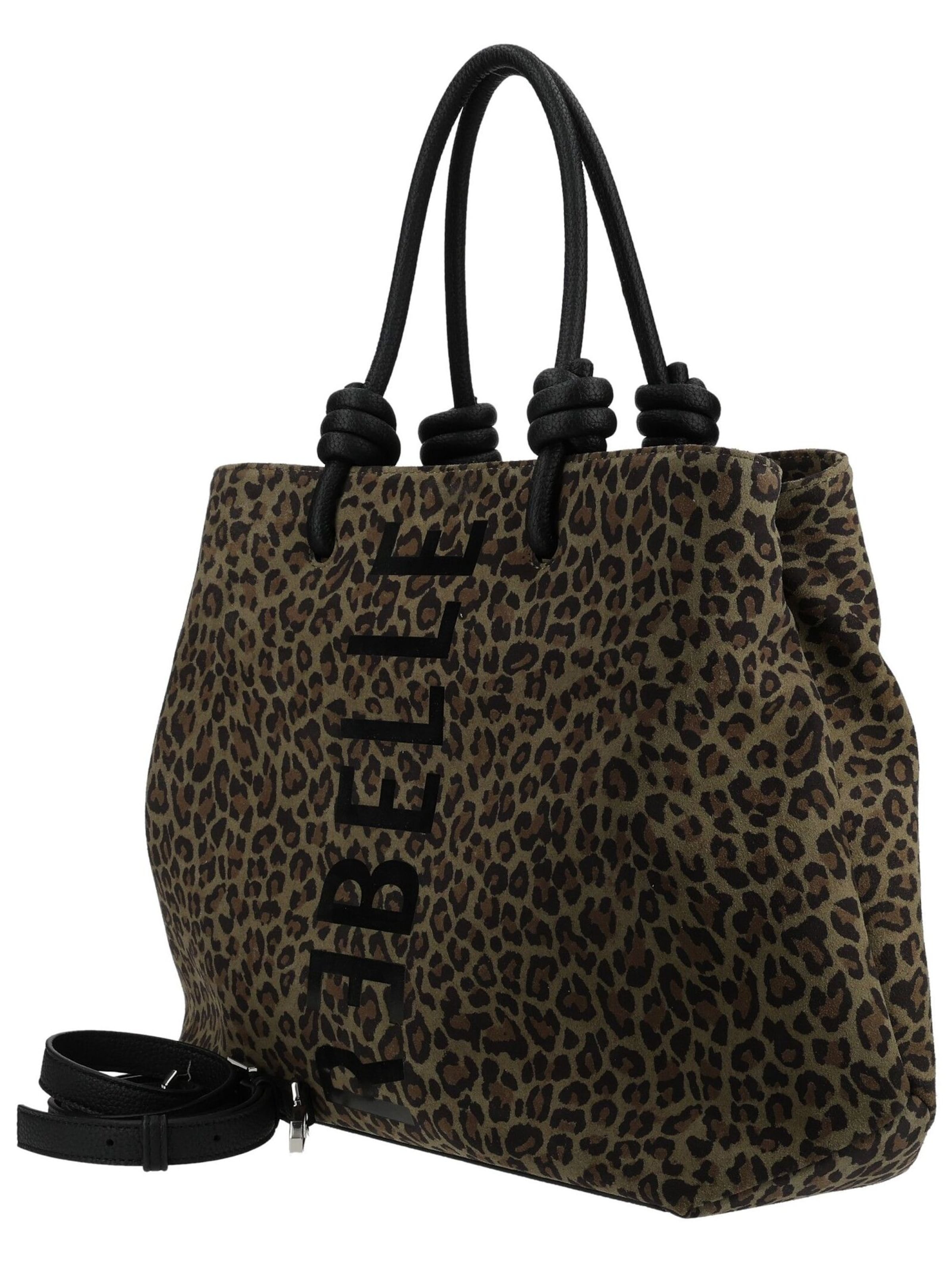 Borsa a mano di Rebelle in verde: frontale