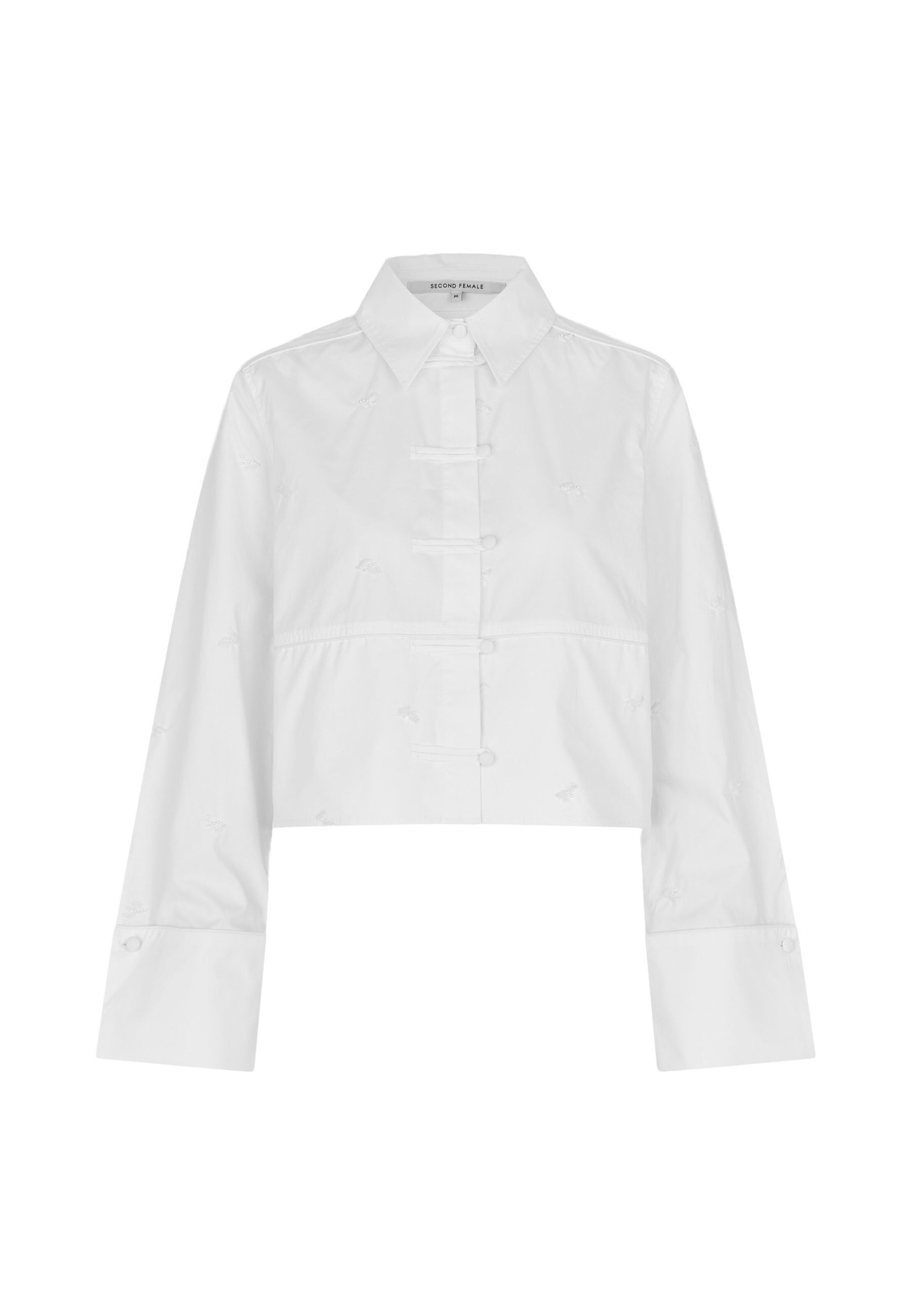 SECOND FEMALE Blouse 'Silva' in Wit: voorkant