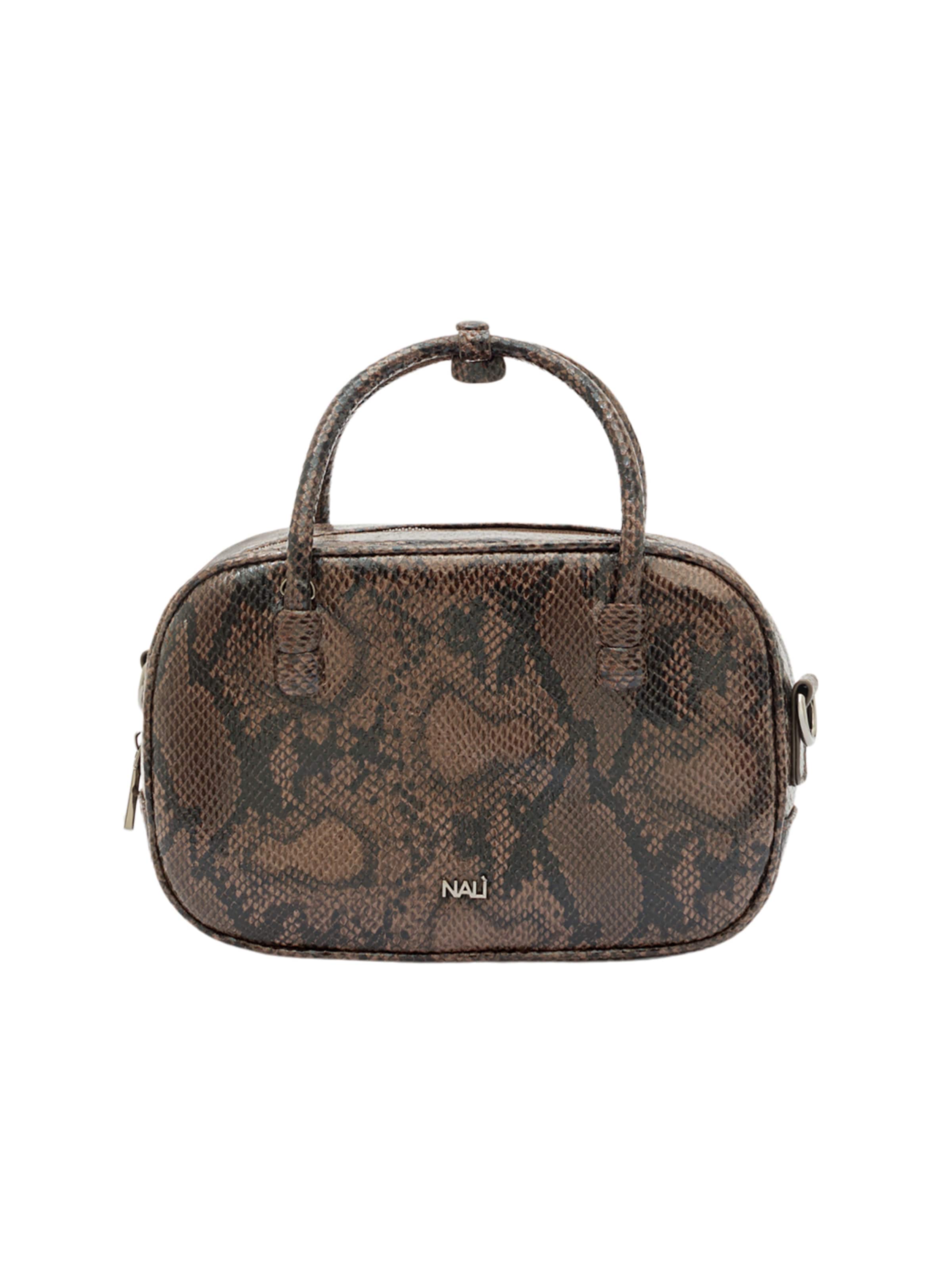 Borsa a mano NALì di colore marrone, Visualizzazione prodotti