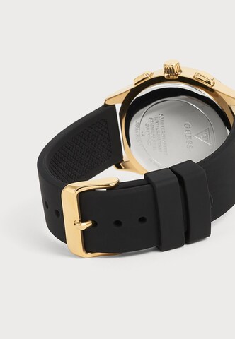 GUESS Аналоговые часы 'PALMER' в Золотой