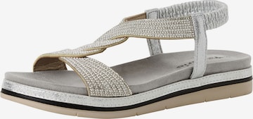 Tamaris Sandal in Silver: front