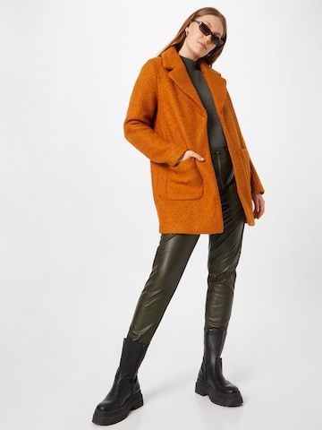 ICHI Between-Seasons Coat in Brown