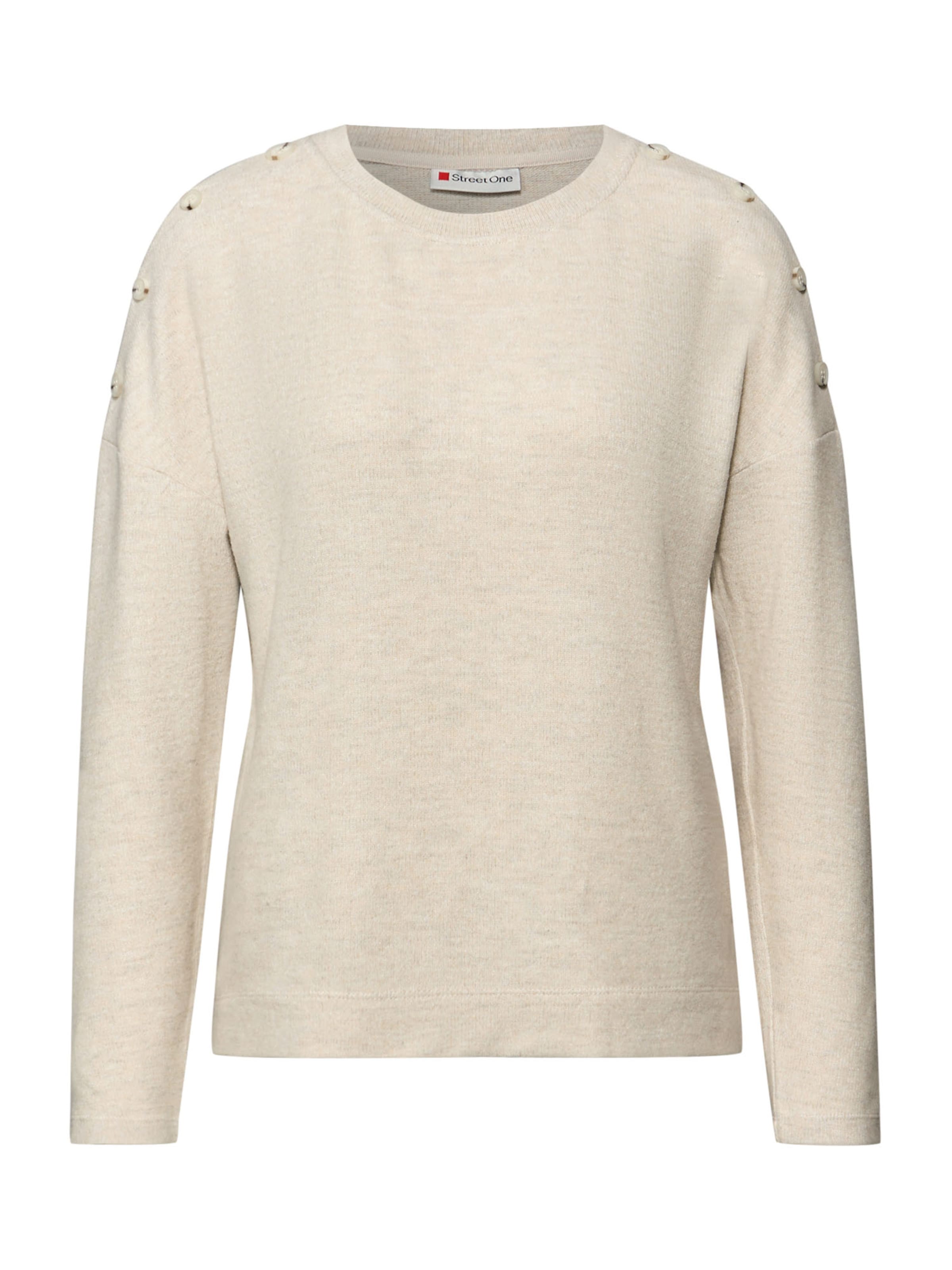 STREET ONE Tröja i beige: framsida