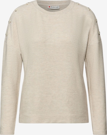 STREET ONE Kampsun, värv beež: eest vaates