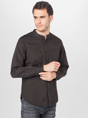 Coupe regular Chemise REPLAY en noir : devant