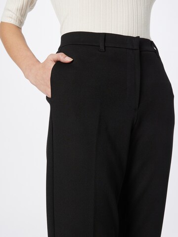 GERRY WEBER Tapered Pleated Pants in Black