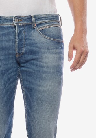 Le Temps Des Cerises Regular Jeans in Blauw