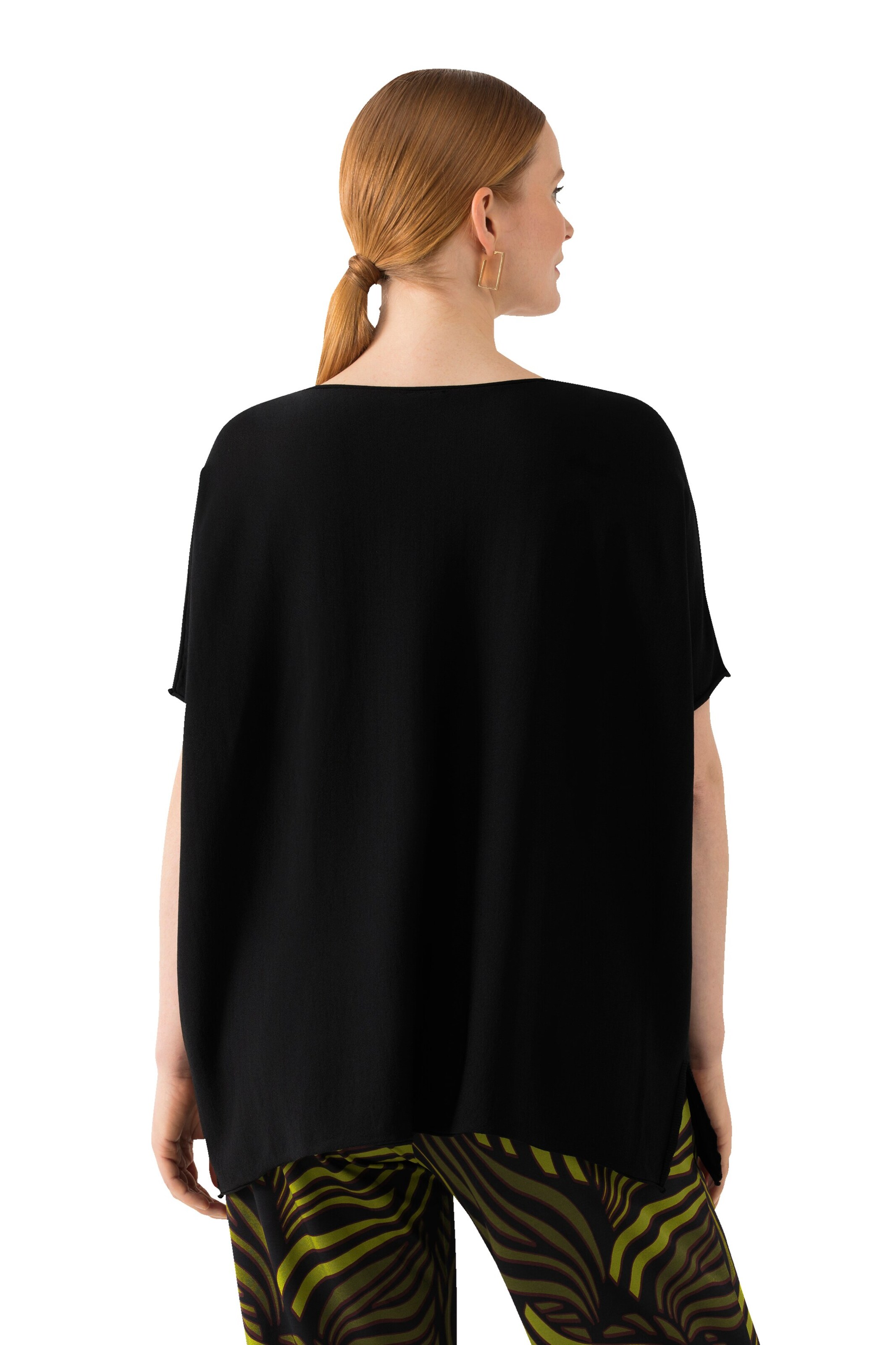 Ulla Popken Blouse in Zwart