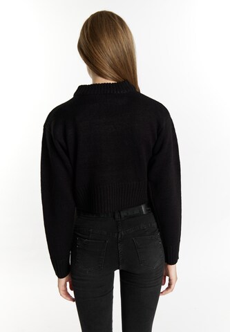 MYMO Sweater 'Blonda' in Black