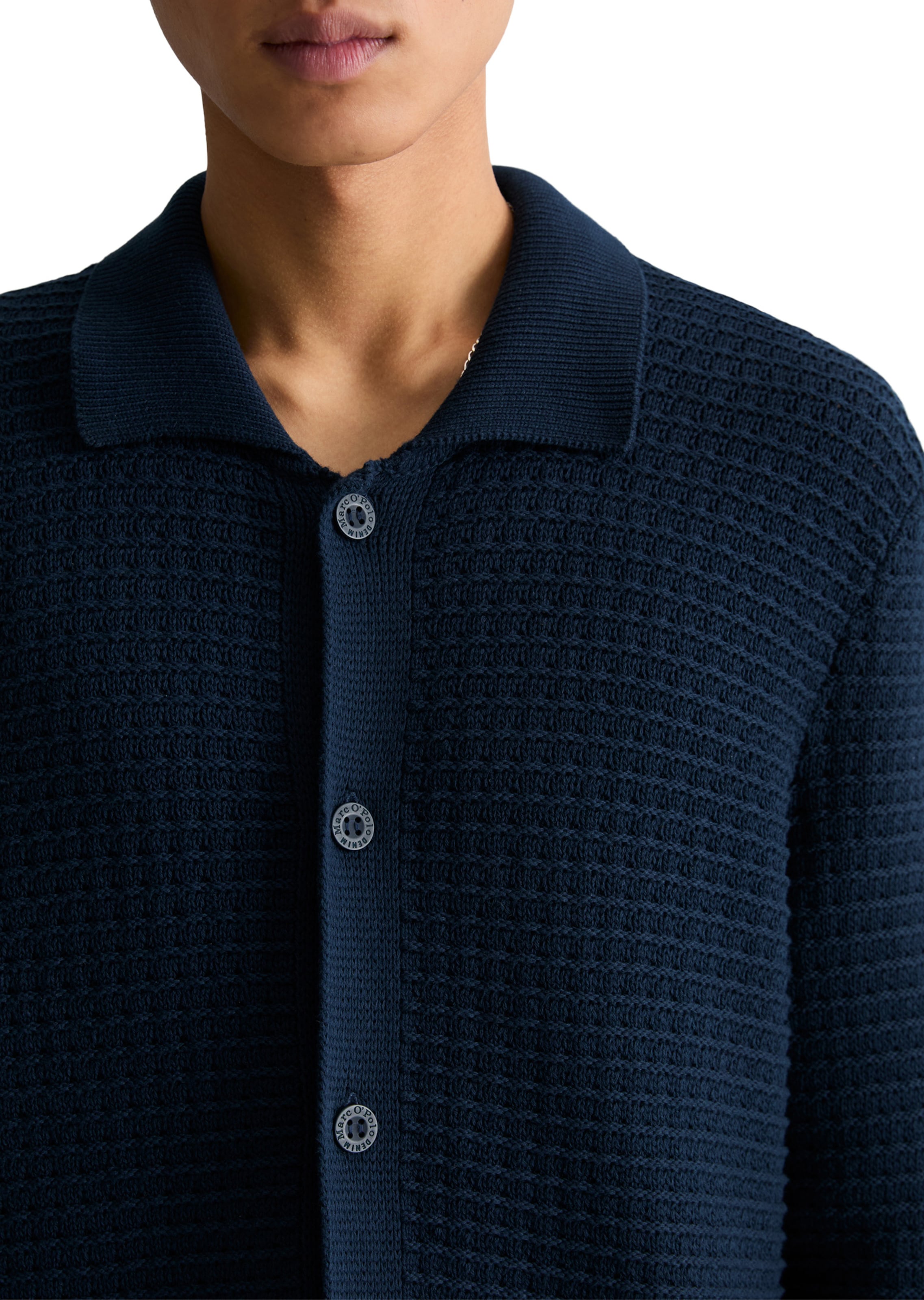 Marc O'Polo DENIM Strickjacke in Blau