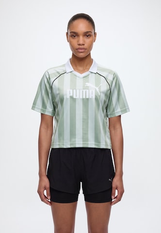 PUMA Funktionsshirt 'Ess' in Grün: Vorderseite
