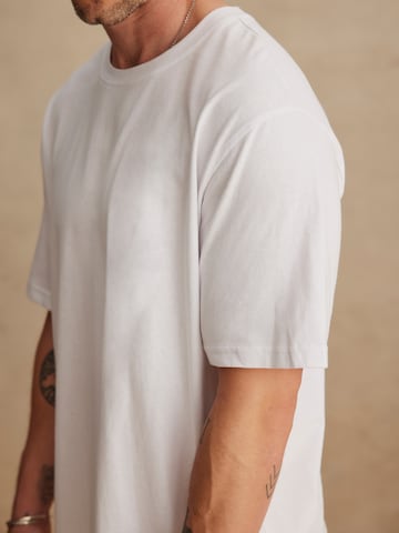 DAN FOX APPAREL Shirt 'Cem' in White