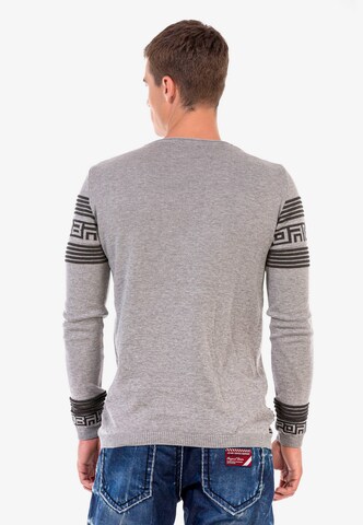 CIPO & BAXX Pullover in Grau