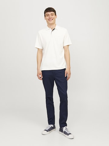 JACK & JONES Slimfit Hose 'JPSTMarco JJDave' in Blau