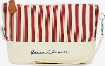 Gassa d'Amante Schoudertas 'Alassio' in Rood: voorkant