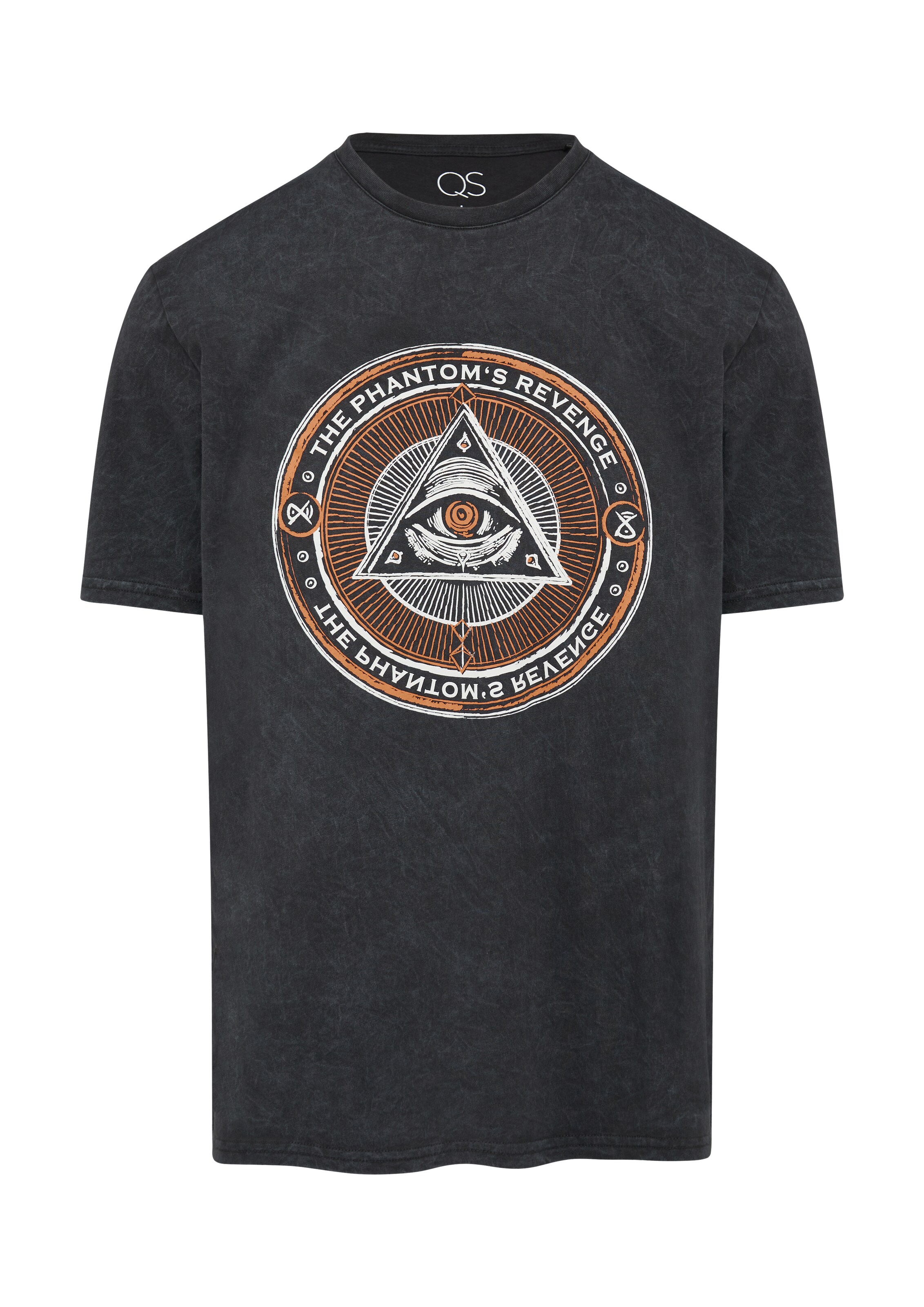 QS Shirt in Black: front