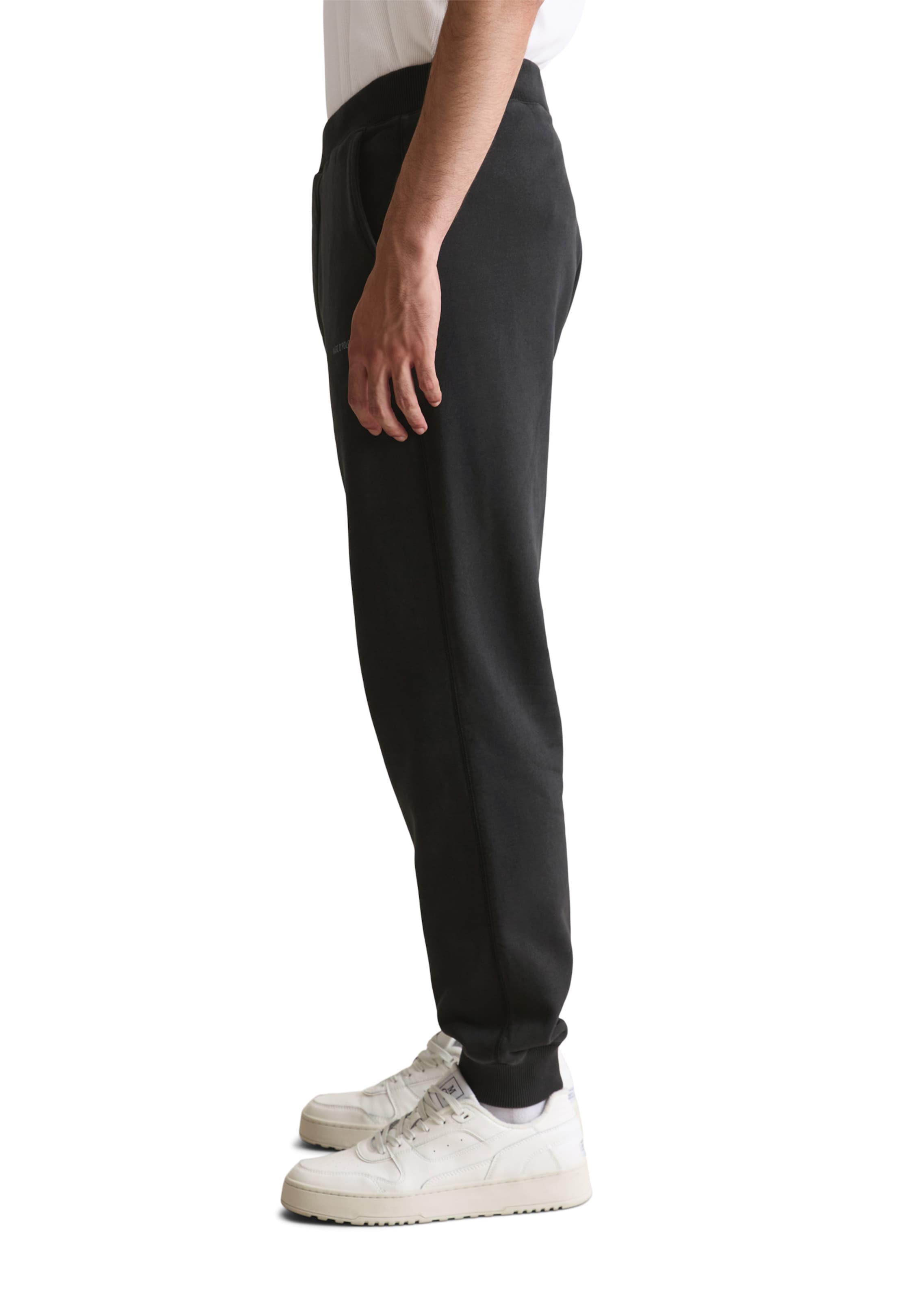 Marc O'Polo DENIM Tapered Trousers in Black