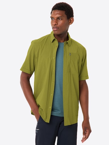 VAUDE Regular fit Athletic button up shirt 'Seiland IV ' in Green