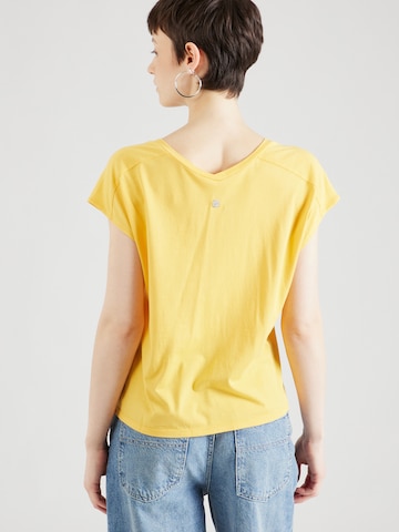 Ragwear T-Shirt 'GRATEEN' in Gelb